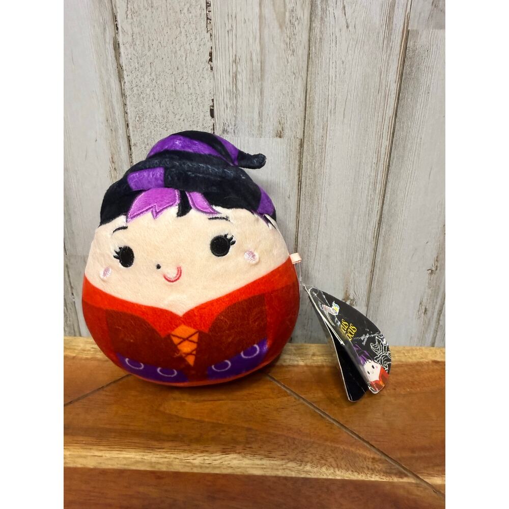 NWT Squishmallows 6" Hocus Pocus Mary Sanderson Plush‎ Halloween 2023